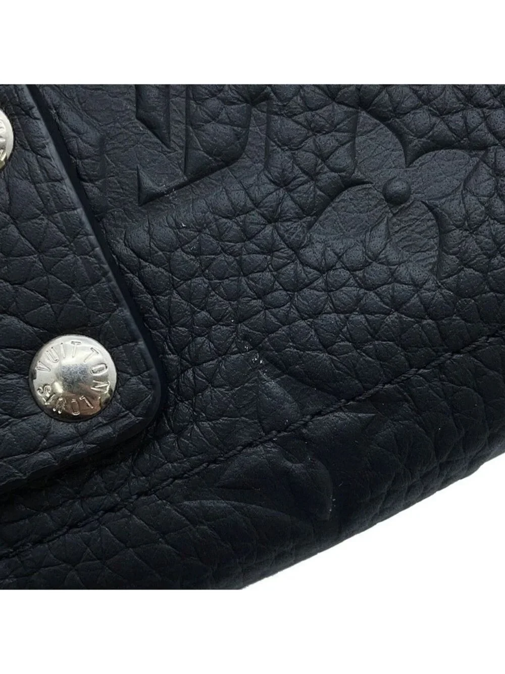 Louis Vuitton Shoulder Bag Taurillon Monogram Soul Trunk Black